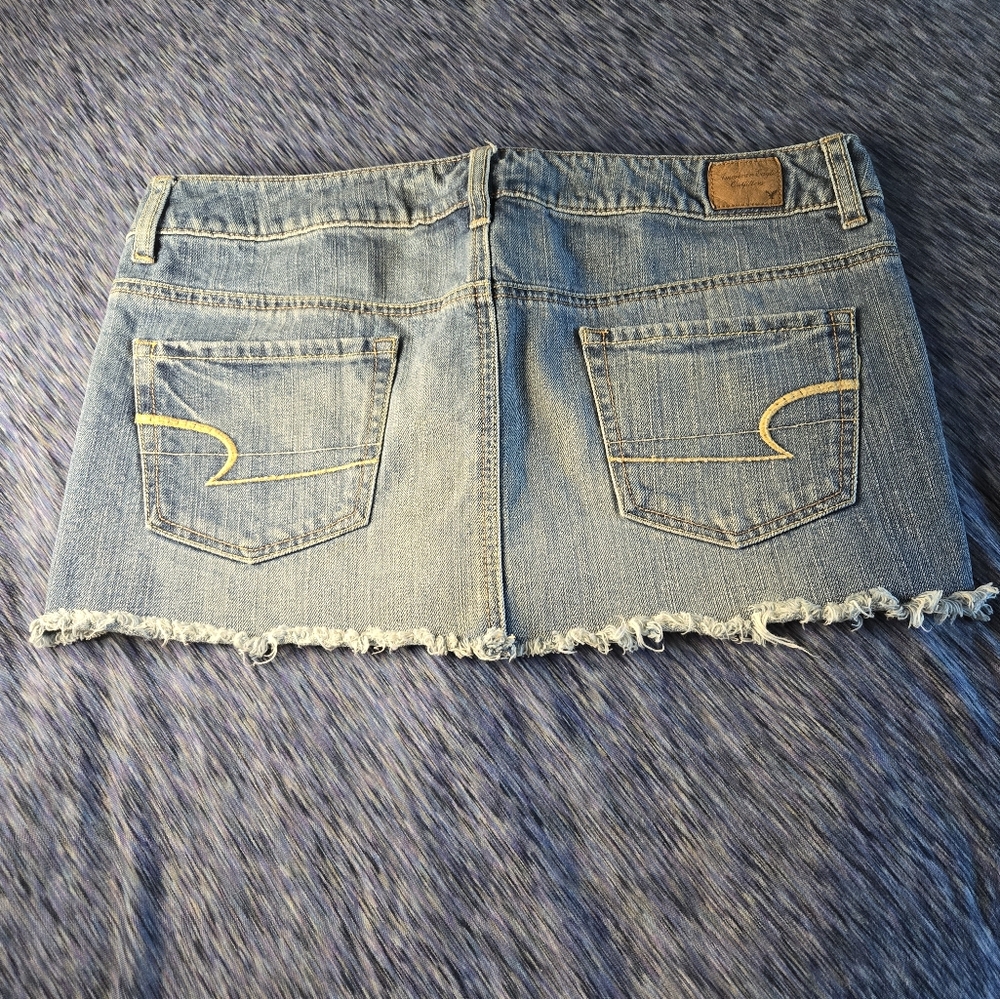 American Eagle Outfitters denim shorts skirt, 8
